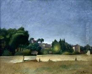 paysage De Provence by Etienne Morillon
