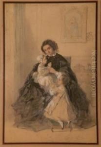 Jeune Maman Entouree De Ses Enfants Jeune Maman Entouree De Ses Enfants