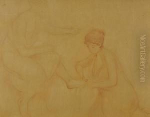 Le Bain by Berthe Morisot