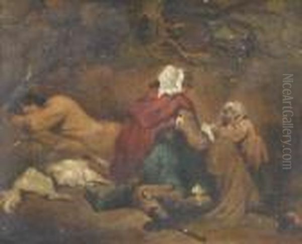 Gipsies Resting - view 1
