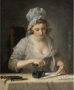 The Laundry Maid by Henry Robert Morland