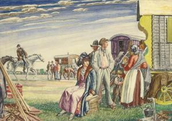 The Gypsy Encampment - view 1