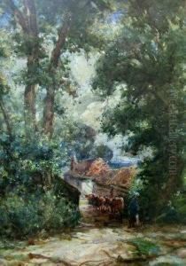 "hawes Farm West Wickham"; by Thomas William Morley