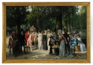Une Mode Nouvelle Sous Le Directoire by Antony Paul Emile Morlon