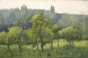 Verger Au Printemps by Alphonse Alexis Morlot