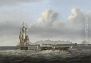 San Fiorenzo
 And The Defeated French Frigate 
Piemontaise