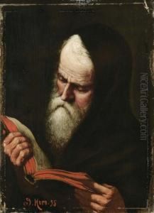 Frate In Lettura - 1895