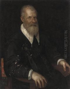 Portrait Of A Gentleman by Giovanni Battista Moroni