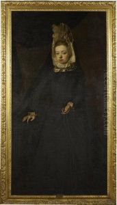 A Portrait Of Margaret O'cahan by Garret Morphy