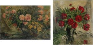 Bloemstilleven by Rene Morren