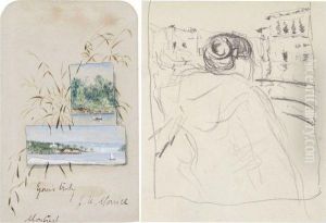 Two Landscapes From An Autograph Book;