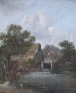 Water Mill by Charles Morris
