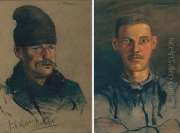 Portrait Of A Young Man; Portrait Of Nikolai Boiko - view 1