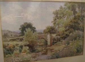 Devon Bridge by William Sidney Morrish