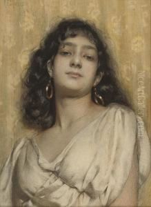 The Gold Earrings by Robert Edward Morrison