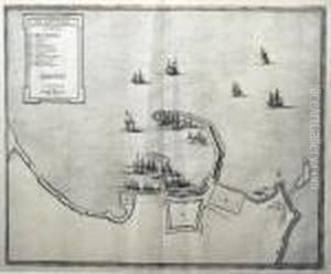 Porto Di Napoli by Pierre (Pieter) Mortier