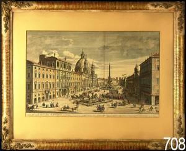 Piazza Navona A Rome - view 1