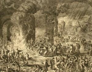 Scene From The Old Testament by Pierre (Pieter) Mortier