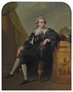 Portrait Of A Gentleman by John Hamilton Mortimer