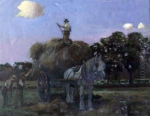 Loading The Haycart