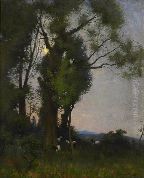 Moonlit Landscape - view 1