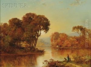 Figures On A River Bank