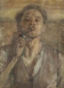 Autoritratto by Natale Morzenti