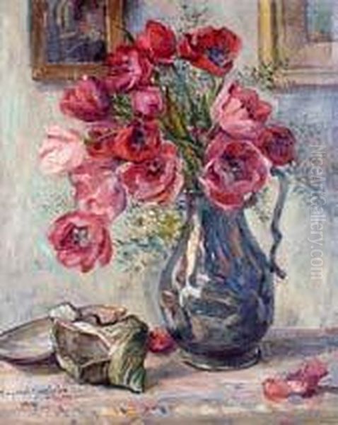 Vase De Coquelicots - view 1