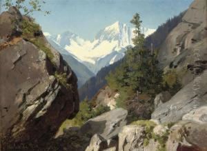 The Maderaner Valley by Adolf Mosengel
