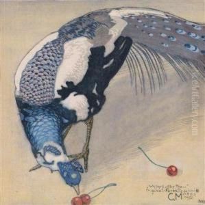 "peacock With White Spots"