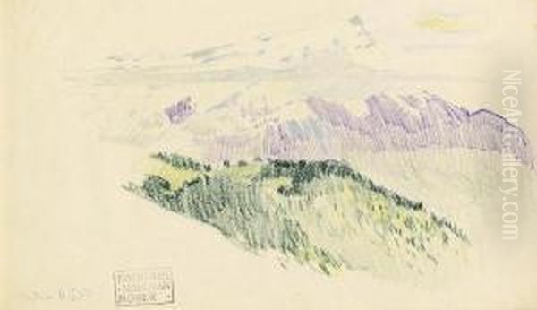 Berggipfel Bei Luysin (kanton Waadt, Schweiz) - view 1