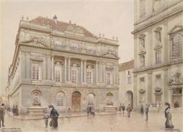 Universitatsplatz - view 1