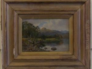 The Head Of Rydale Lake by Harold Moss