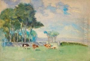 Scene On The Howth Head by Henry William Moss