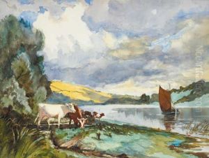 River Slaney; Wexford On The Right River Slaney; Wexford On The Right