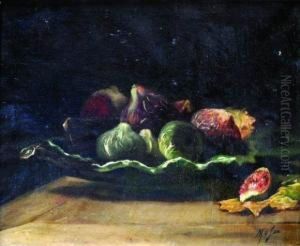 Nature Morte Aux Figues by Alexis Mossa