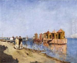 Sulla Spiaggia by Francesco Mosso