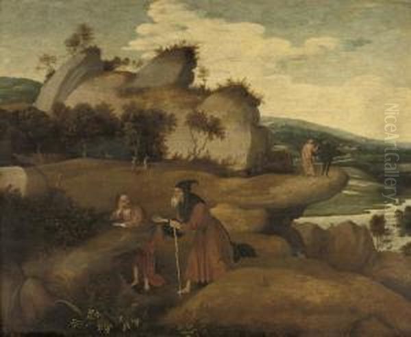 The Temptation In The Wilderness - view 1