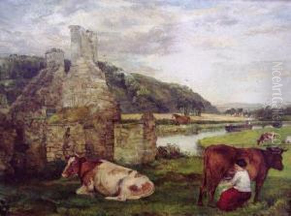Milking Scene - view 1