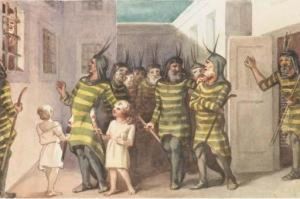 Un Album De Douze Dessins Illustrant Les Guepes,d'aristophane