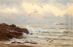 Coastal Scene by Charles Mottram