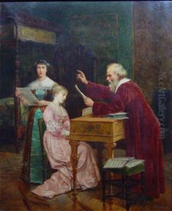 La Lecon De Musique by Ludovic Mouchot