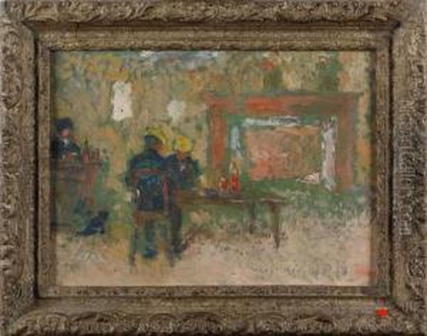 Figures In A Bar - view 1