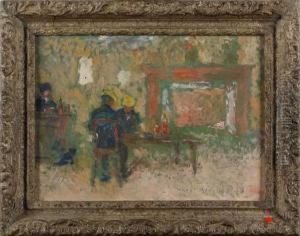 Figures In A Bar by Marc M. Mouclier