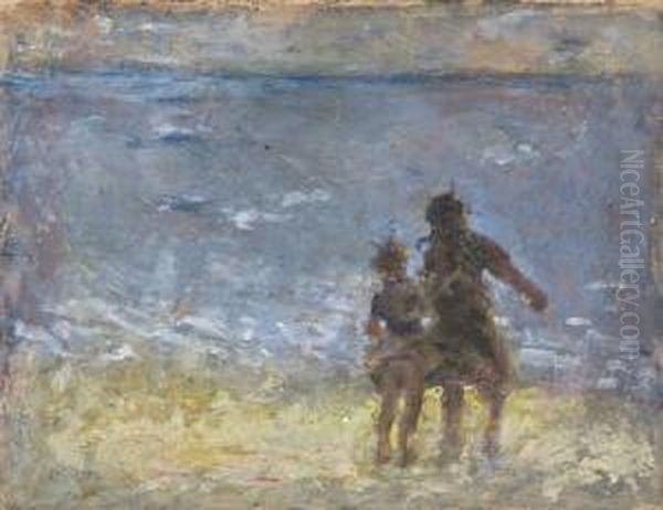 Deux Jeunes Filles En Bord De Mer - view 1