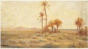 Paysage En Algerie by Lucien Mouillard