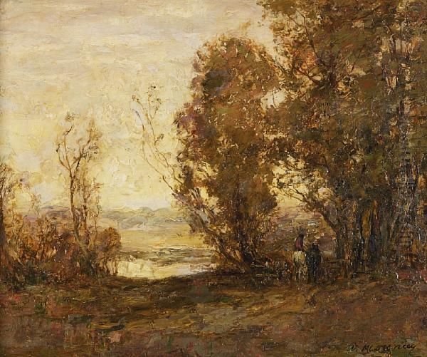 Horseman In A Wood - view 1