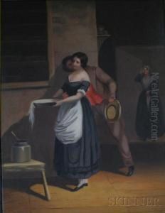 Theunexpected Visitor by William Sidney Mount