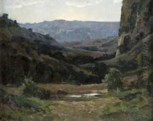 Les Gorges D'ollioules by Henri Laurent Mouren