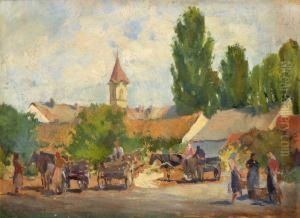 S Konskymi Povozmi by Tivadar Josef Mousson